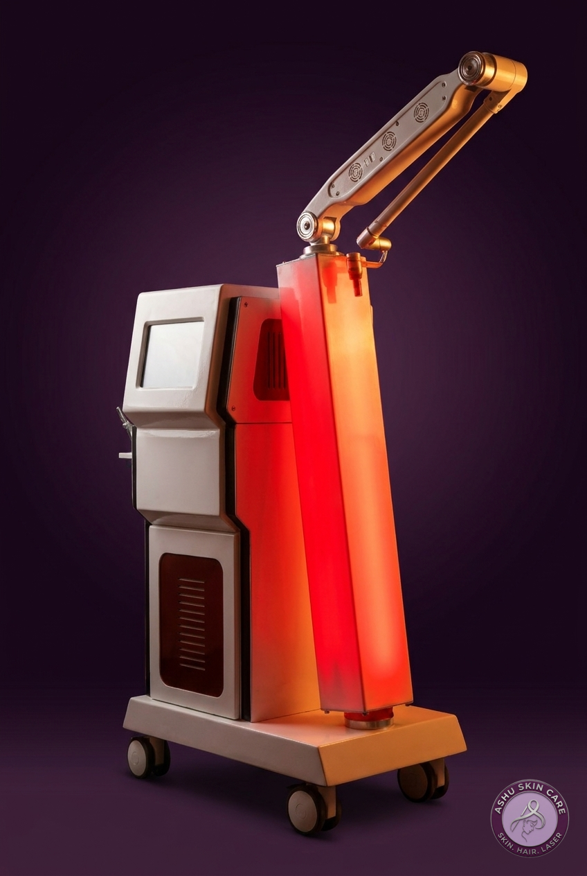 Laser hair regrowth machine at Ashu Skin Care